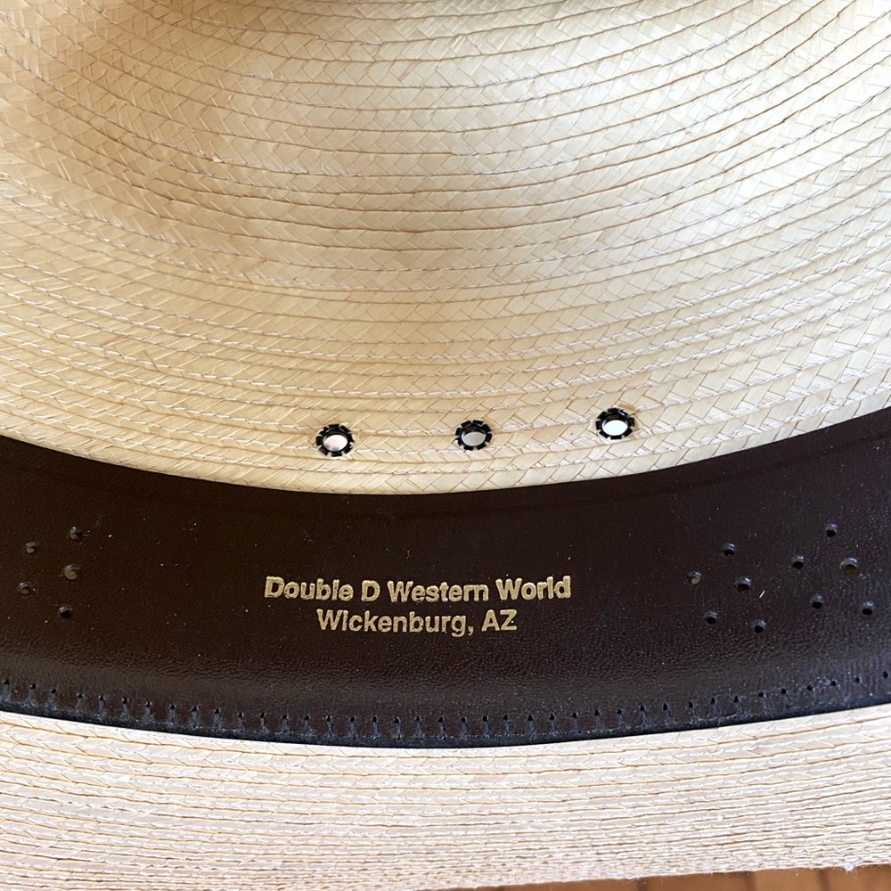Straw Ridgetop Cowboy Hat - Picture 4 of 4